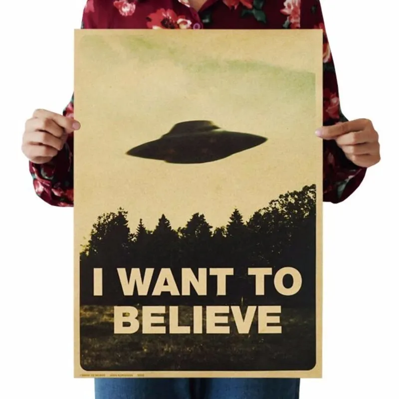 The X-Files I Want To Believe Poster
