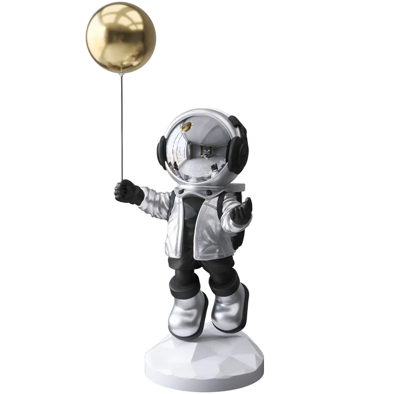 Floating Astronaut Statue